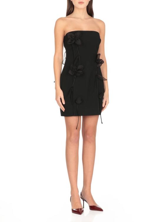 25SS 로테이트 바이 크리스텐슨 숏 원피스 113590100Black - ROTATE BY BIRGERCHRISTENSEN