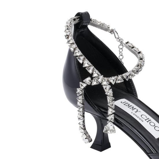 25SS 지미추 힐/펌프스 STEVIE 50PATBLACK Black - JIMMY CHOO