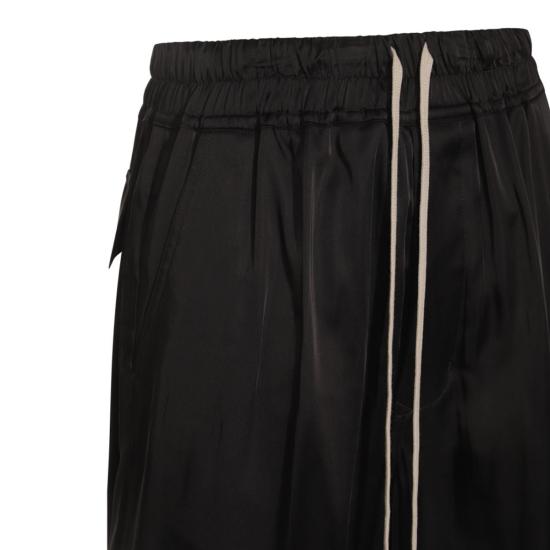 25SS 릭 오웬스 스트레이트 팬츠 RP01E7325SCH09 Black - RICK OWENS