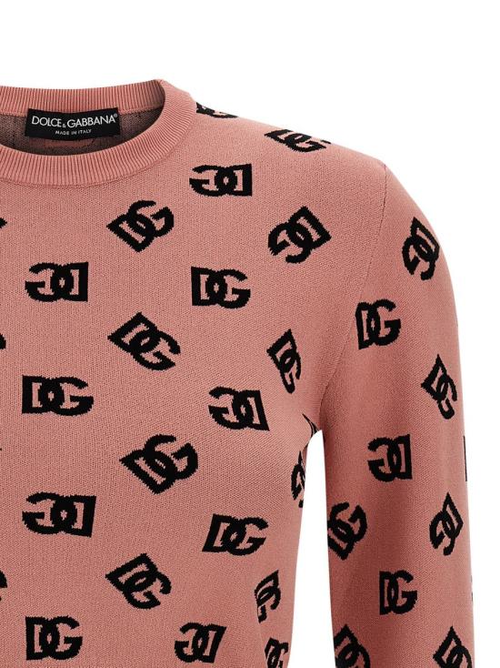 25SS 돌체앤가바나 스웨터 FXI12TJFMGTF0473 PINK - DOLCE & GABBANA
