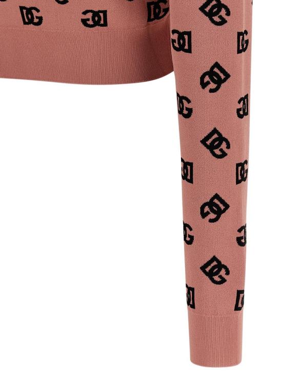 25SS 돌체앤가바나 스웨터 FXI12TJFMGTF0473 PINK - DOLCE & GABBANA