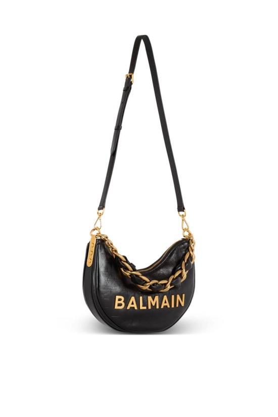 25FW 발망 숄더백 EN1BQ954LETF0PA Black - BALMAIN