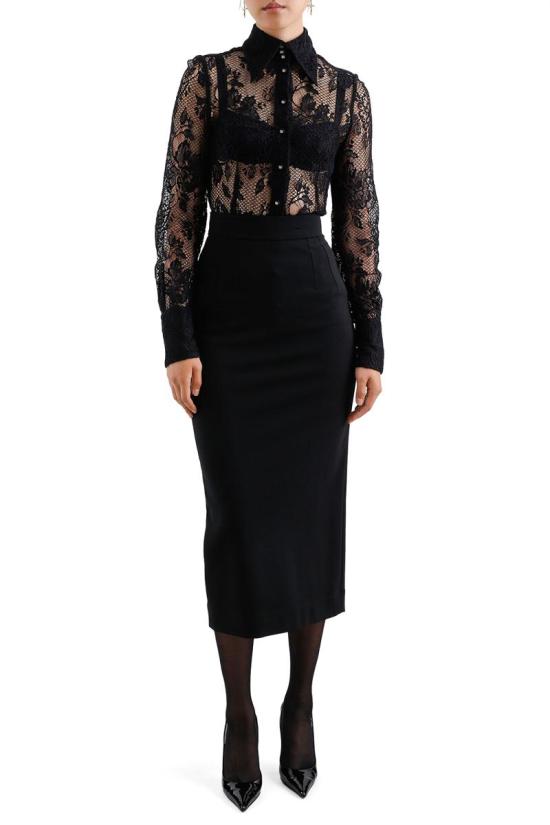 25FW 돌체앤가바나 셔츠 F5P70TILMBIN0000 Black - DOLCE & GABBANA