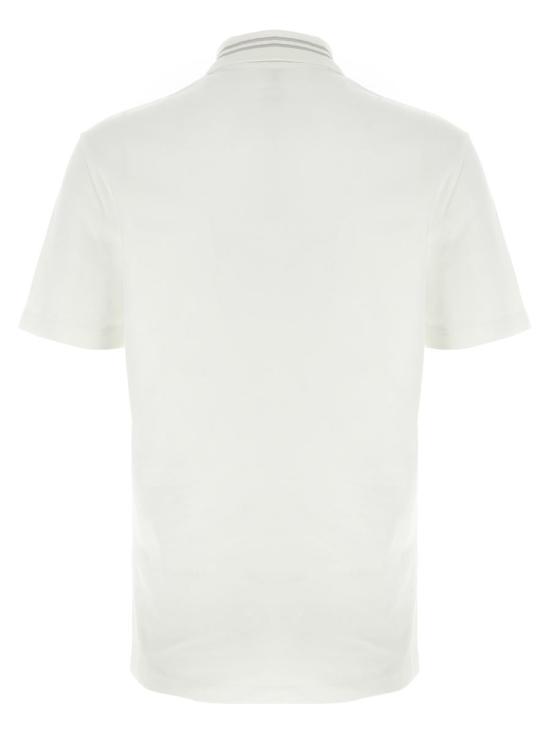  베르사체 폴로 티셔츠 10139061A134631W000 WHITE - VERSACE