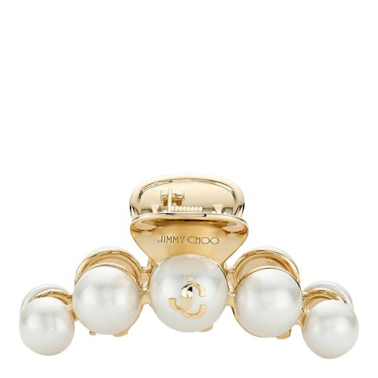 26SS 지미추 액세서리 CLAW HAIR CLIPDCKWHITE GOLD