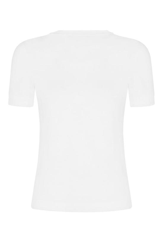 25FW 돌체앤가바나 반팔 티셔츠 F8N08ZG7B3UW0800 WHITE - DOLCE & GABBANA