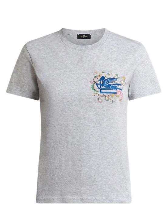 25SS 에트로 반팔 티셔츠 WRMA0006AK788S8290 GREY