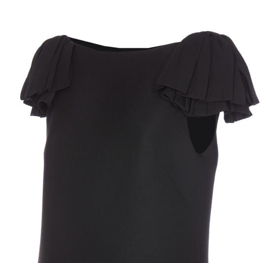 25SS 발렌티노 가라바니 숏 원피스 VAEQ01CF0NO Black - VALENTINO GARAVANI