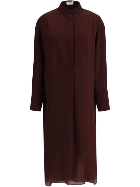 25SS 알렉산더 맥퀸 미디 원피스 813726QBAAF5006 PURPLE