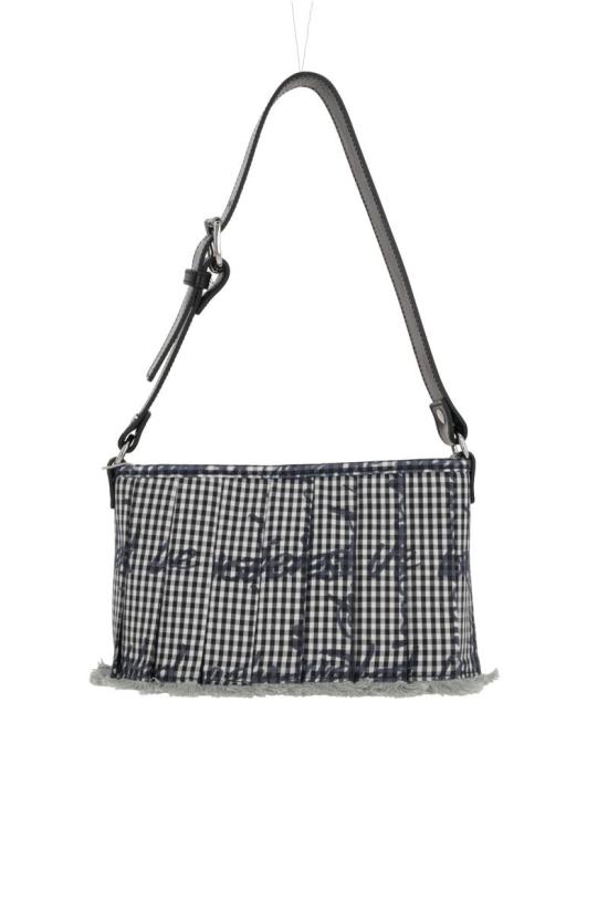 25SS 비비안웨스트우드 숄더백 46020009WW011TO302 GINGHAM BLACK - VIVIENNE WESTWOOD