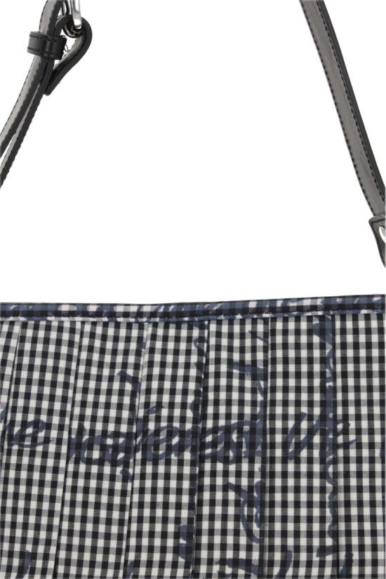 25SS 비비안웨스트우드 숄더백 46020009WW011TO302 GINGHAM BLACK - VIVIENNE WESTWOOD