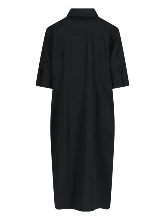 25SS 질샌더 미디 원피스 J04DL0002 J40003001 Black - JIL SANDER