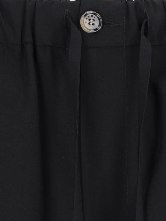 25SS 마르니 스트레이트 팬츠 PAMA0554S0 UTP77100N99 Black - MARNI