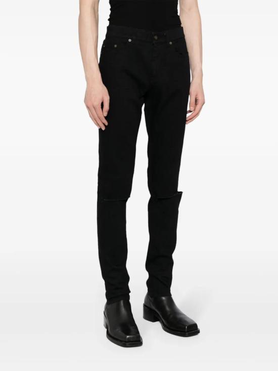  생로랑 데님 팬츠 460225C755L black - SAINT LAURENT