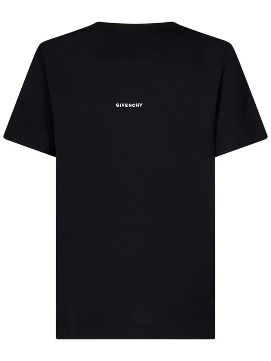 25FW 지방시 반팔 티셔츠 BM716G3YCD001 Black - GIVENCHY