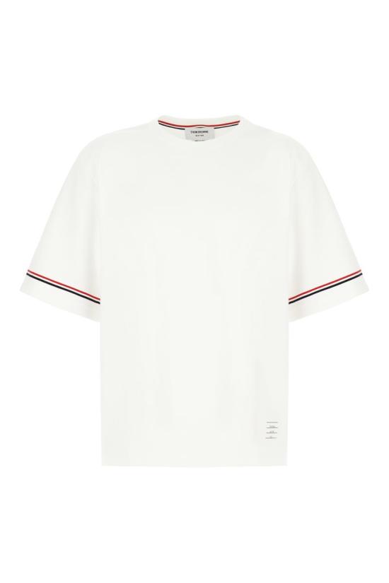 25SS 톰브라운 반팔 티셔츠 MJS282A J0199100 WHITE