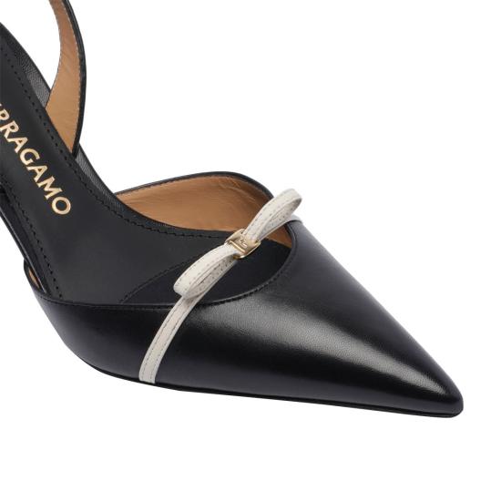 25SS 살바토레 페라가모 힐/펌프스 78109001J694NERO Black - SALVATORE FERRAGAMO