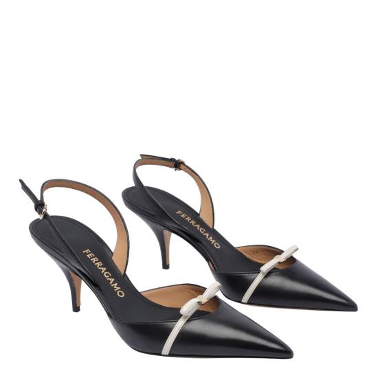 25SS 살바토레 페라가모 힐/펌프스 78109001J694NERO Black - SALVATORE FERRAGAMO