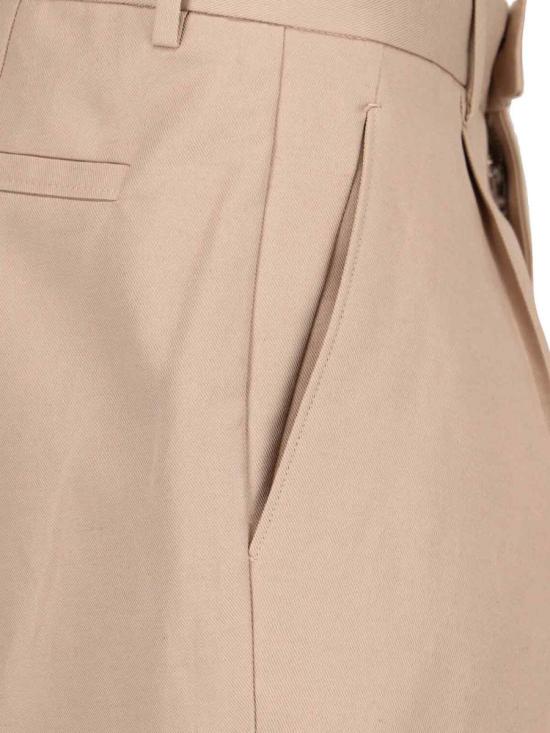 25SS 에르메네질도제냐 스트레이트 팬츠 RUFI05A9 TP45N02 Beige - ERMENEGILDO ZEGNA