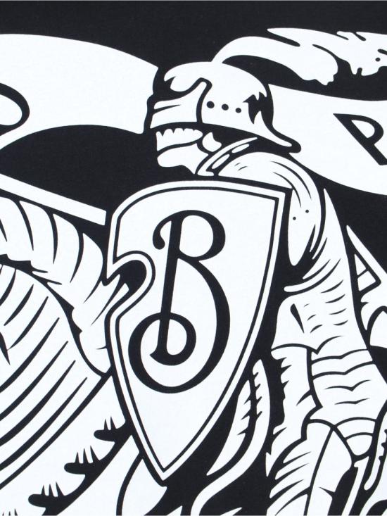 25SS 버버리 EKD 로고 프린트 코튼 숏슬리브 티셔츠  8095058A1189 Black - BURBERRY