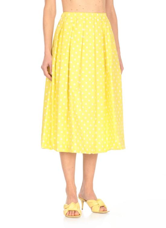 25SS 파비아나 필리피 숏 스커트 GND265F431D833780 YELLOW - FABIANA FILIPPI