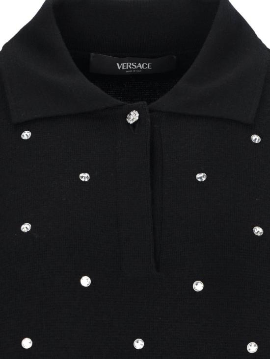 25SS 베르사체 가디건 1018587 1A127041B000 Black - VERSACE