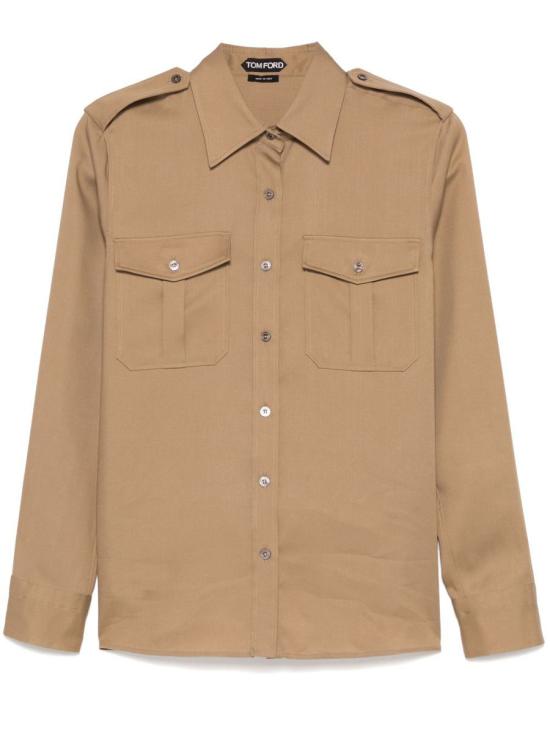 25SS 톰포드 셔츠 CA3280FAX1356JB710 Beige