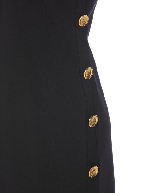 25SS 지방시 미디 원피스 BW22AF30RB001 Black - GIVENCHY