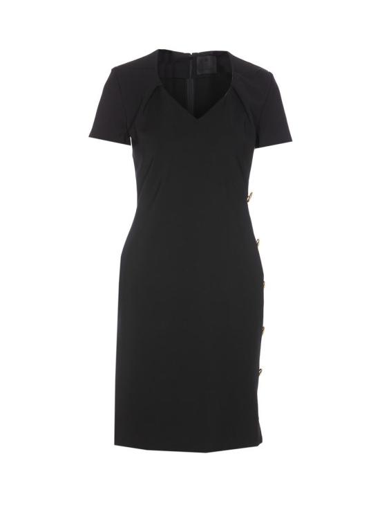 25SS 지방시 미디 원피스 BW22AF30RB001 Black