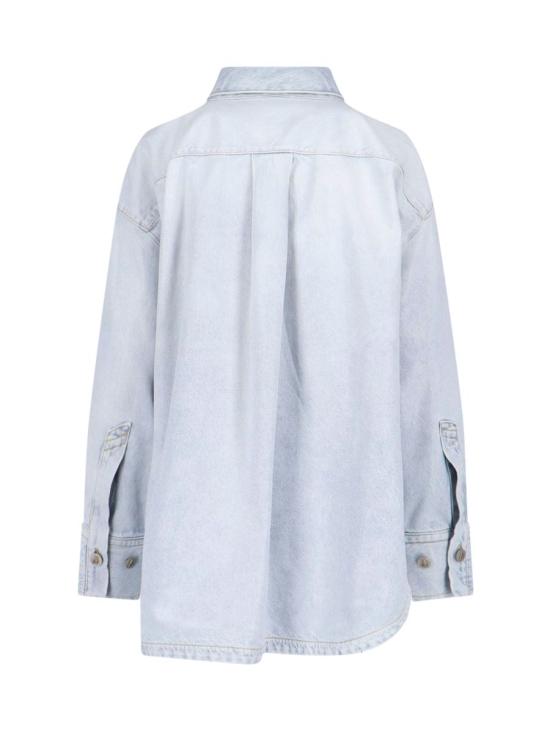 25SS 디 아티코 셔츠 250WCB00068 DDD085SS024 BLUE - THE ATTICO