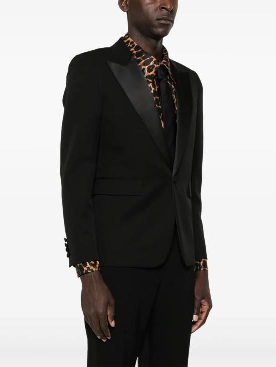  생로랑 수트 자켓 780354Y512W black - SAINT LAURENT