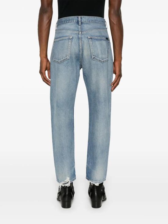  생로랑 데님 팬츠 725776Y13KB sky - SAINT LAURENT