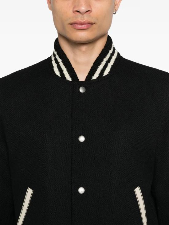  생로랑 봄버 자켓 625918Y180W black - SAINT LAURENT