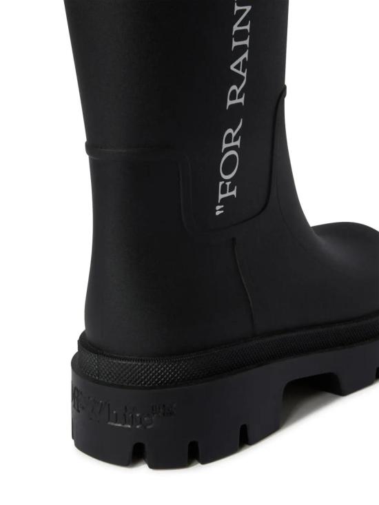  오프화이트 부츠 OMIE00BC99MAT0011001 black - OFF WHITE