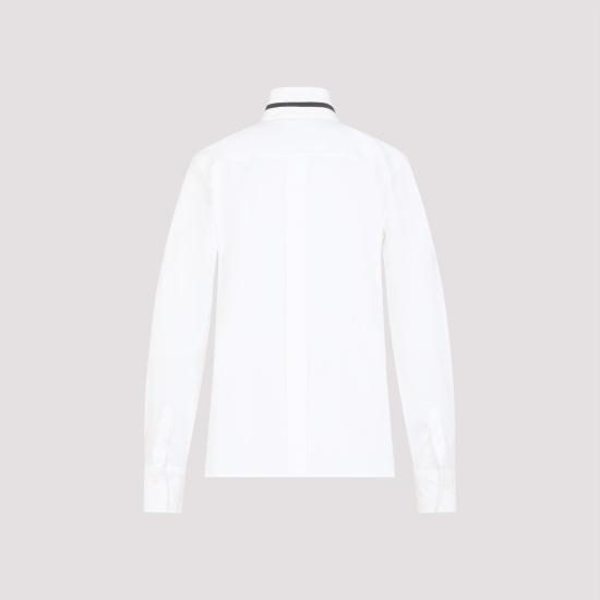 25SS 브루넬로 쿠치넬리 셔츠 M0091MP816 C159 BIANCO WHITE - BRUNELLO CUCINELLI