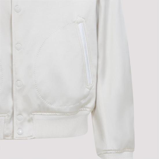 25SS 톰포드 봄버 자켓 OBS052 FMV031S25 XCHWH CHAMPAGNE WHITE NUDE NEUTRALS - TOMFORD