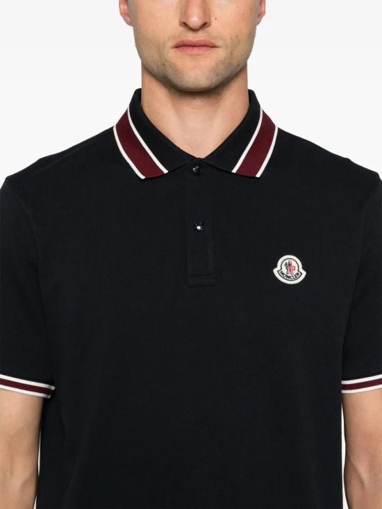  몽클레어 폴로 티셔츠 J20918A0001889A16 navy - MONCLER