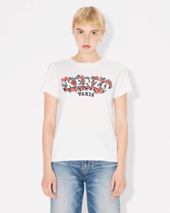 25SS 겐조 반팔 티셔츠 FF52TS1494SO 02 White - KENZO