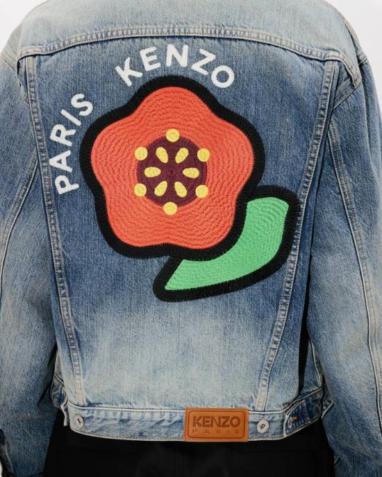 25SS 겐조 데님 자켓 FF55DV3026I7 DS Medium stone - KENZO