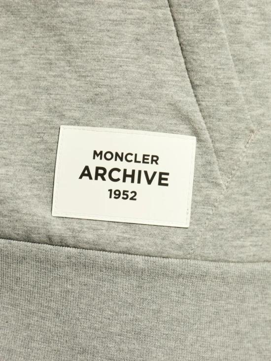  몽클레어 후드 티셔츠 J20918G0000489A8F grey - MONCLER