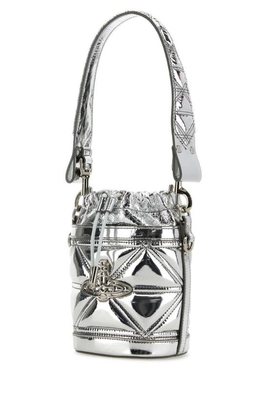 25SS 비비안웨스트우드 토트백 4C030009WS0024 Q401 SILVER - VIVIENNE WESTWOOD