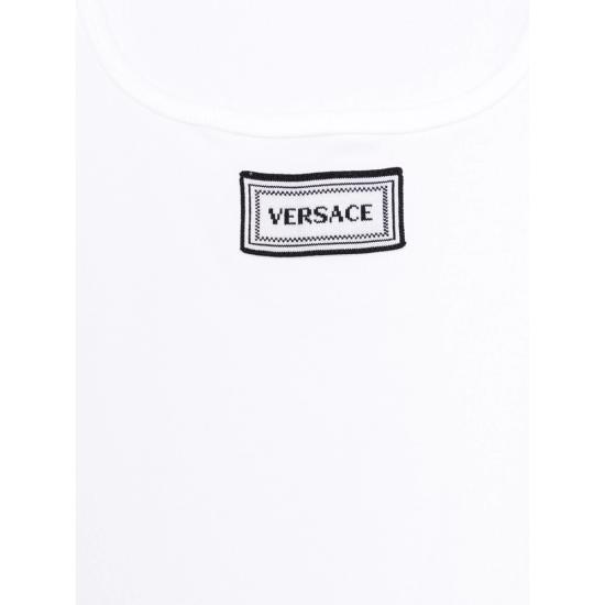 25SS 베르사체 라운지 웨어 1A12908 1018095 1W010 WHITE - VERSACE