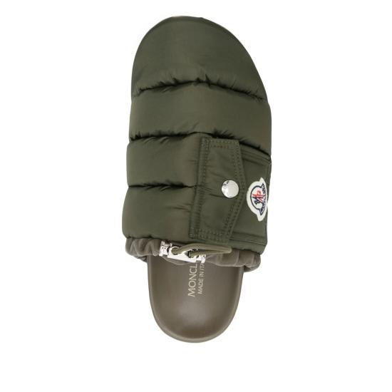 25SS 몽클레어 뮬/슬리퍼 M5080 4M000 40 81A GREEN - MONCLER