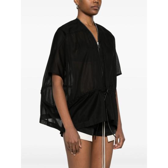 25SS 릭 오웬스 봄버 자켓 RP01E7733 CV 09 BLACK - RICK OWENS