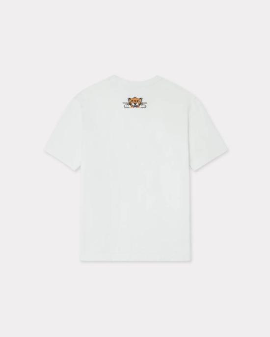 25SS 겐조 반팔 티셔츠 FF55TS5334SG 02 White - KENZO