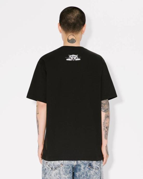 25SS 겐조 반팔 티셔츠 FF55TS5334SG 99J Black - KENZO