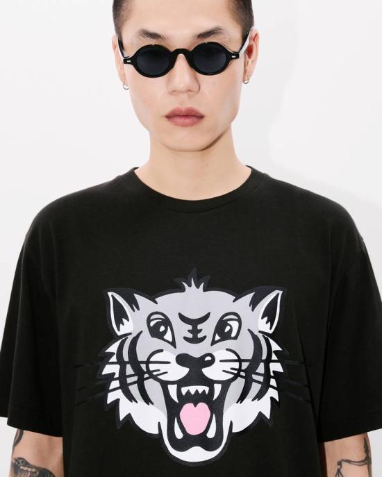 25SS 겐조 반팔 티셔츠 FF55TS5334SG 99J Black - KENZO