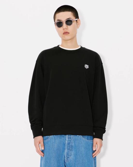 25SS 겐조 긴팔 티셔츠 FF55SW2624MF 99J Black - KENZO