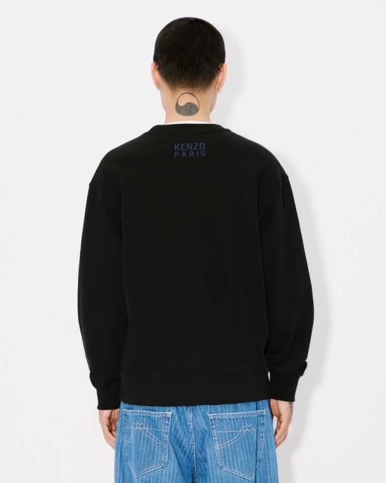 25SS 겐조 긴팔 티셔츠 FF55SW2624MF 99J Black - KENZO