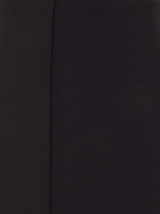 25SS 엘리자베타프랜치 스트레이트 팬츠 PA07951E2 110 Black - ELISABETTA FRANCHI